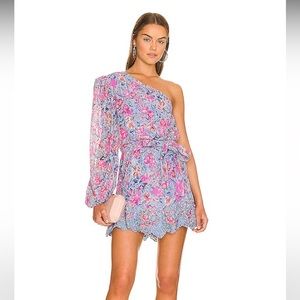 Hemant & Nandita stone blue dress NWT